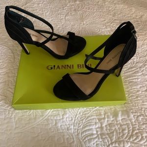 Gianni Bini Zandee heels, black, size 8M